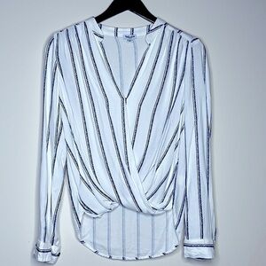 Splendid White and Blue Top.  Size XS